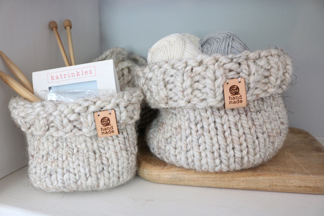 How to Knit a Basket - A BOX OF TWINE